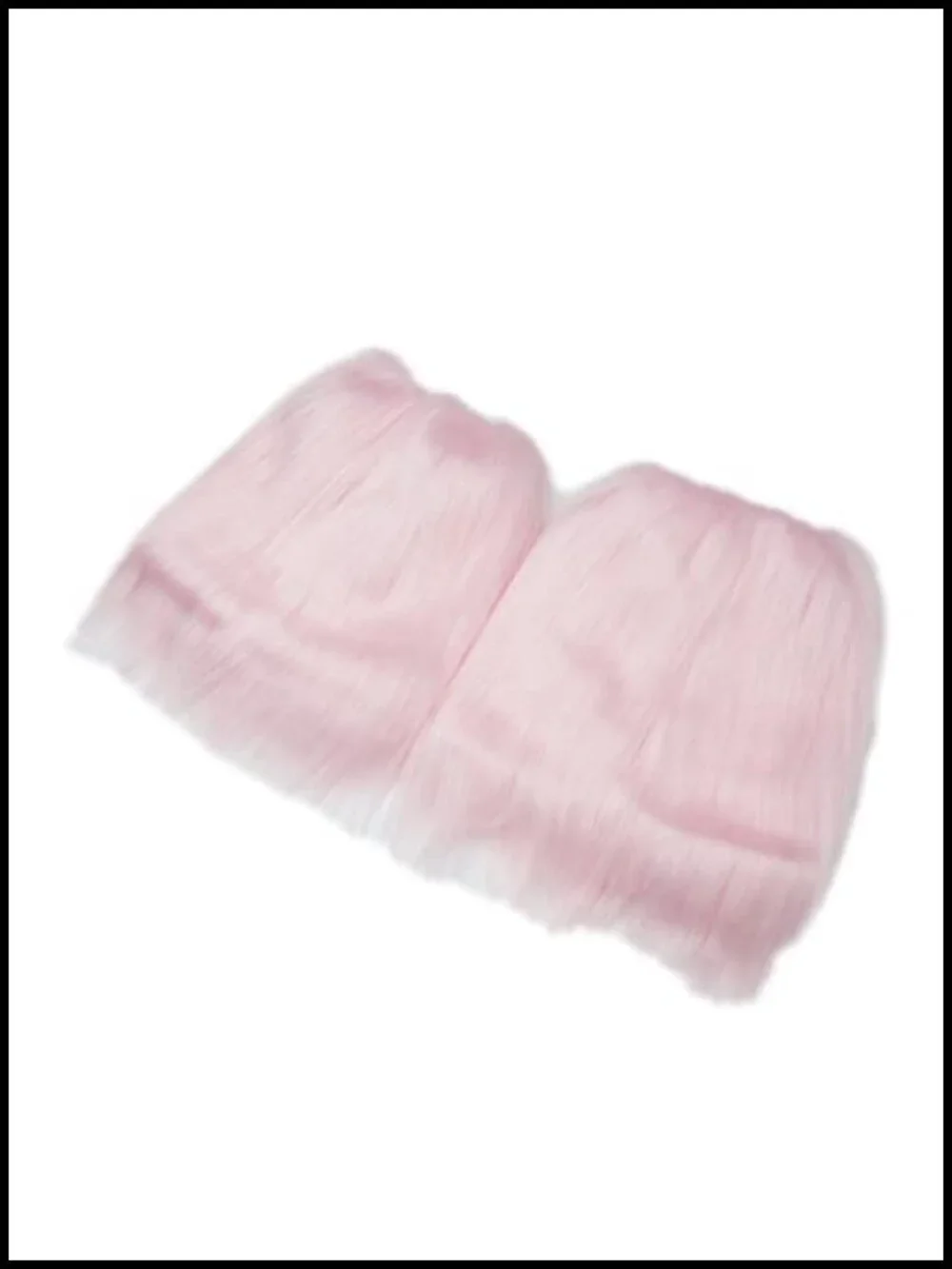 Faux Fur Leg Warmers for Women, Boot Cuffs, Halloween Xmas Cosplay